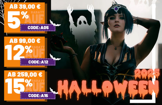 Nutze die letzte Chance, um dein perfektes Halloween-Outfit zu bekommen