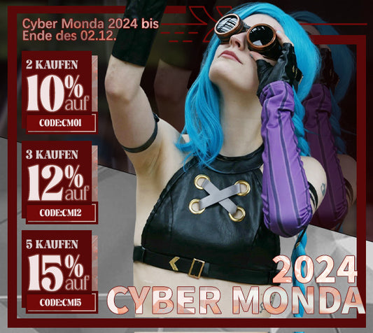 Cyber Week Angebote bei Cosplaycat.de