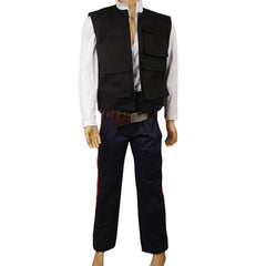 ANH A New Hope Han Solo Cosplay Kostüm Weste Hemd Hose