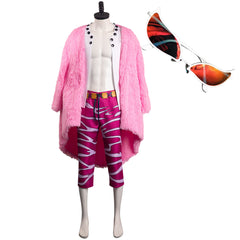 One Piece Donquixote Doflamingo piraten Cosplay Cosplay Kostüm Halloween Karneval Outfits