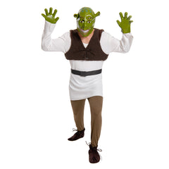 Shrek – Der tollkühne Held Shrek Cosplay Kostüm Halloween Karneval Outfits