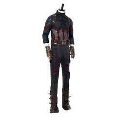 Avengers: Infinity War 2018 Captain America Steve Rogers Cosplay Kostüm Version B