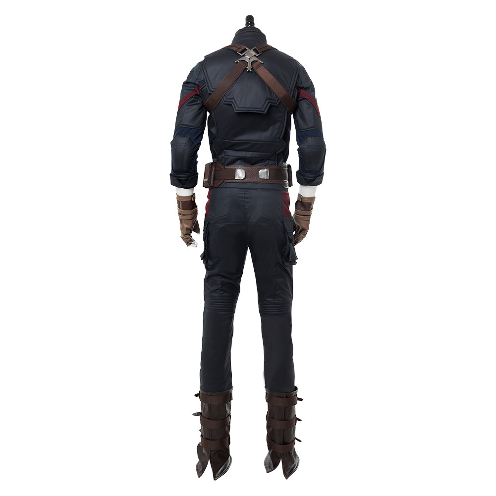 Avengers: Infinity War 2018 Captain America Steve Rogers Cosplay Kostüm Version B