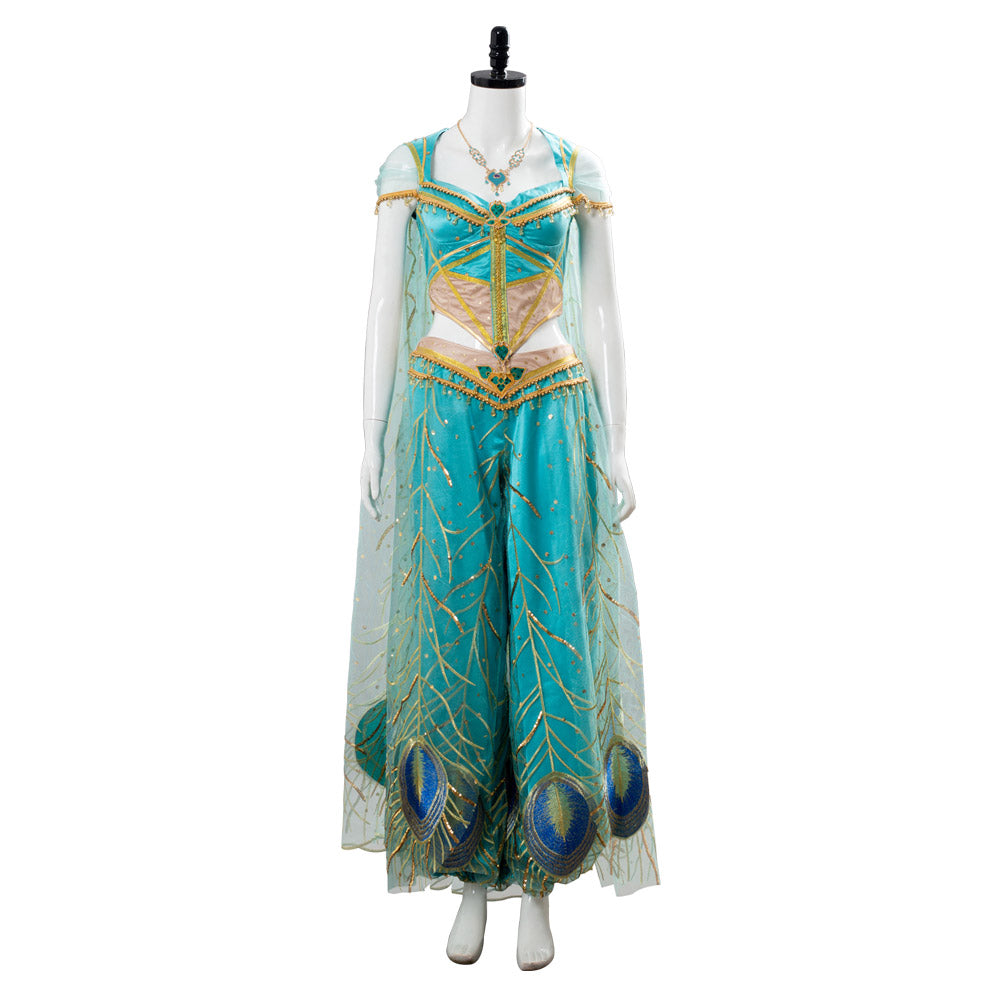 2019 Aladdin Princess Prinzessin Jasmine Cosplay Kostüm