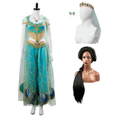 Aladdin Princess Prinzessin Jasmine Cosplay Kostüm