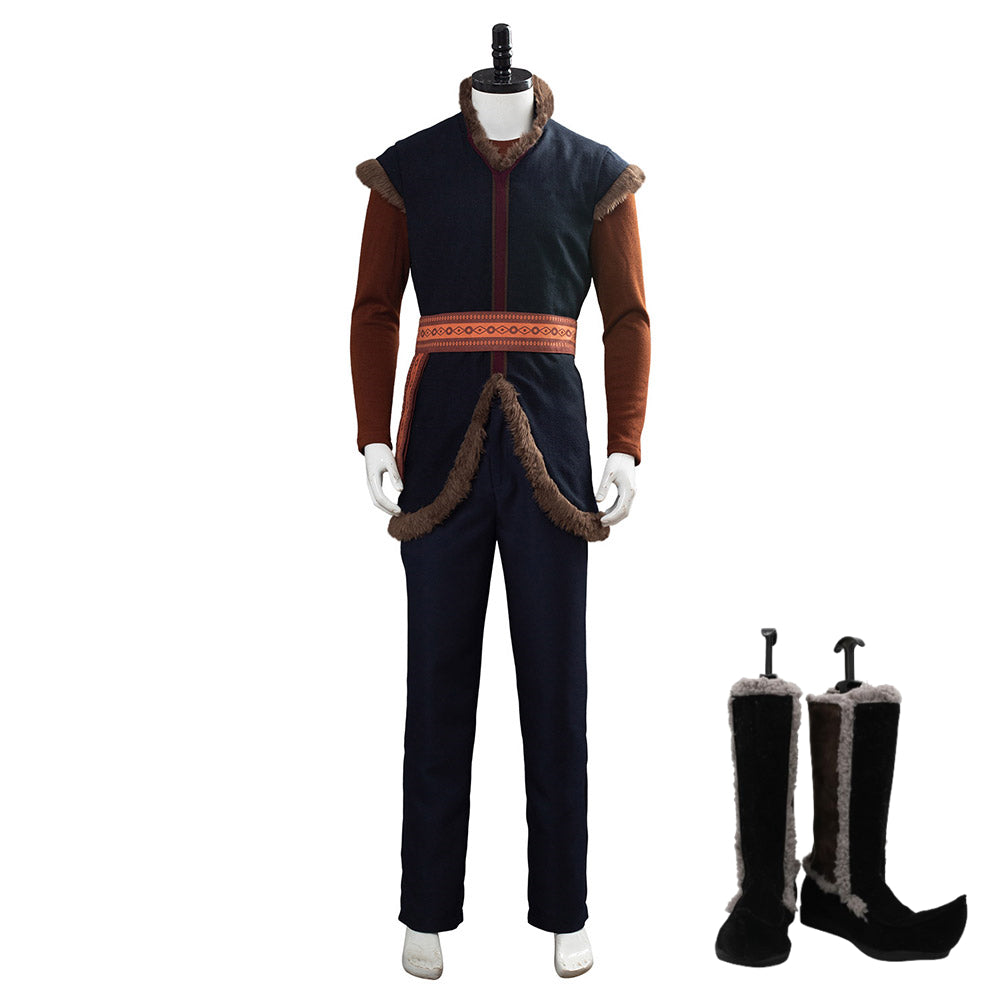 Kristoff grau Cosplay Kostüm Set