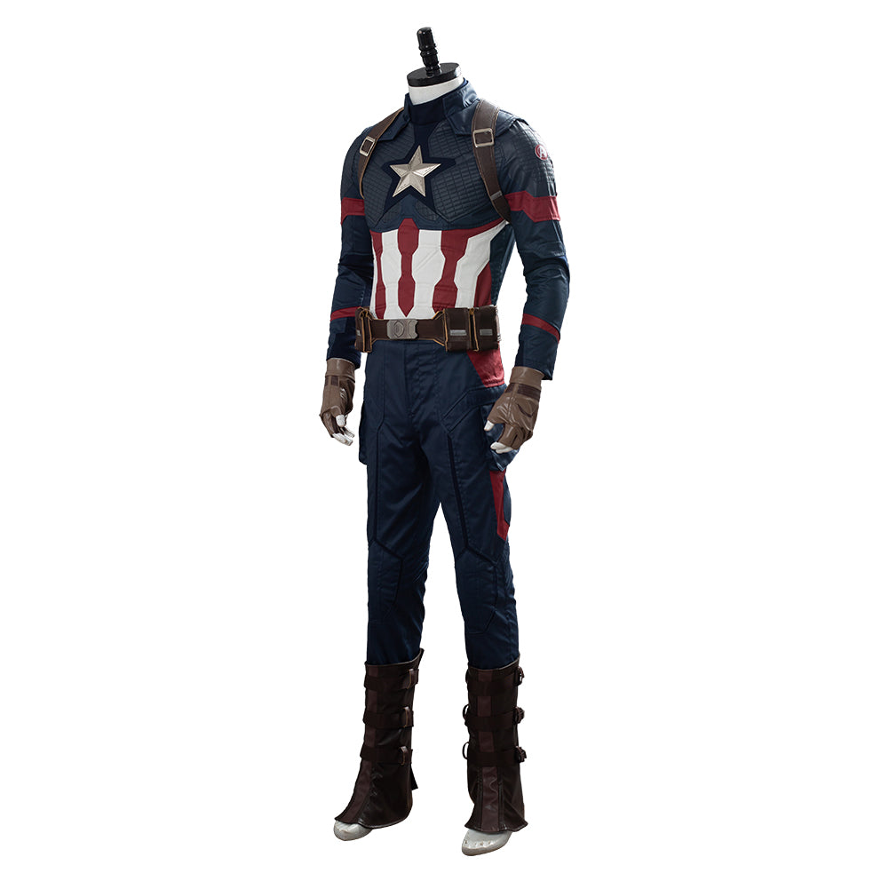 Avengers 4 Avengers: Endgame Captain America Cosplay Kostüm NEU Set