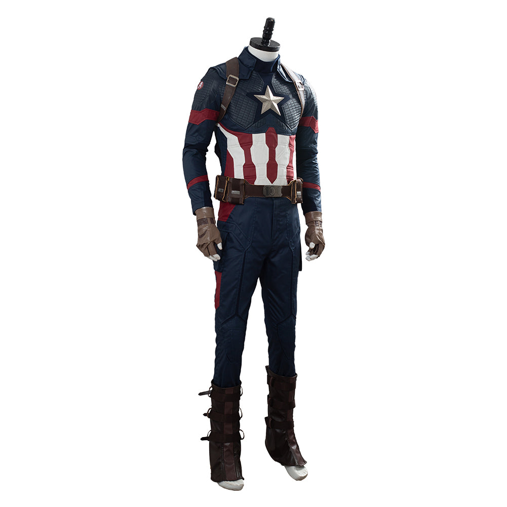 Avengers 4 Avengers: Endgame Captain America Cosplay Kostüm NEU Set