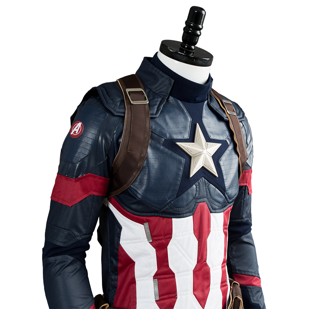 Avengers 4 Avengers: Endgame Captain America Cosplay Kostüm NEU Set