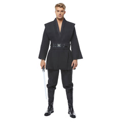 Jedi Kenobi schwarz TUNIC Cosplay Kostüm ohne Umhang