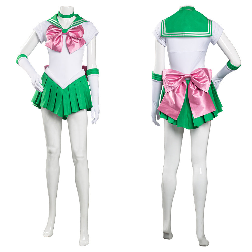 Makoto Kino Unifrom Sailor Jupiter Makoto Cosplay Halloween Karneval Kostüm