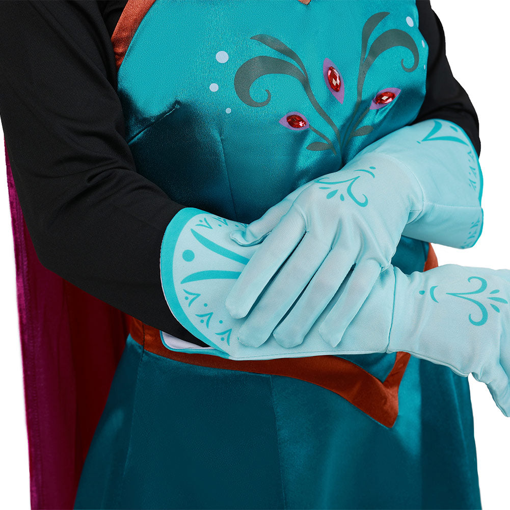 Film Eiskönigin Elsa Königin Kostüm Cosplay Kostüm Kleid Halloween Karneval Kostüm