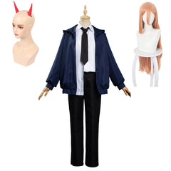 Chainsaw Man Power Kostüm Cosplay Halloween Karneval Outfits