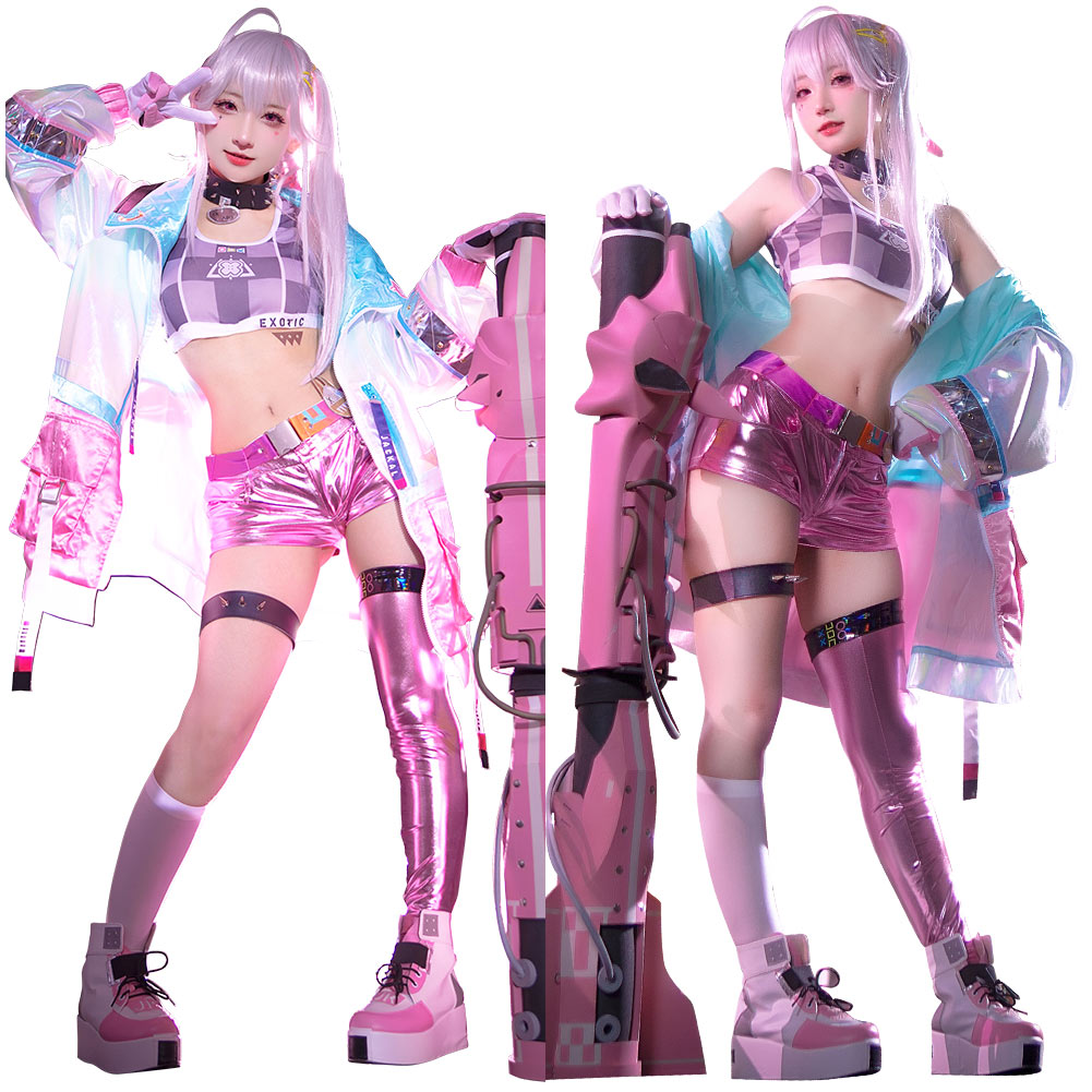 GODDESS OF VICTORY: NIKKE Jackal Kostüm Cosplay Halloween Karneval Outfits