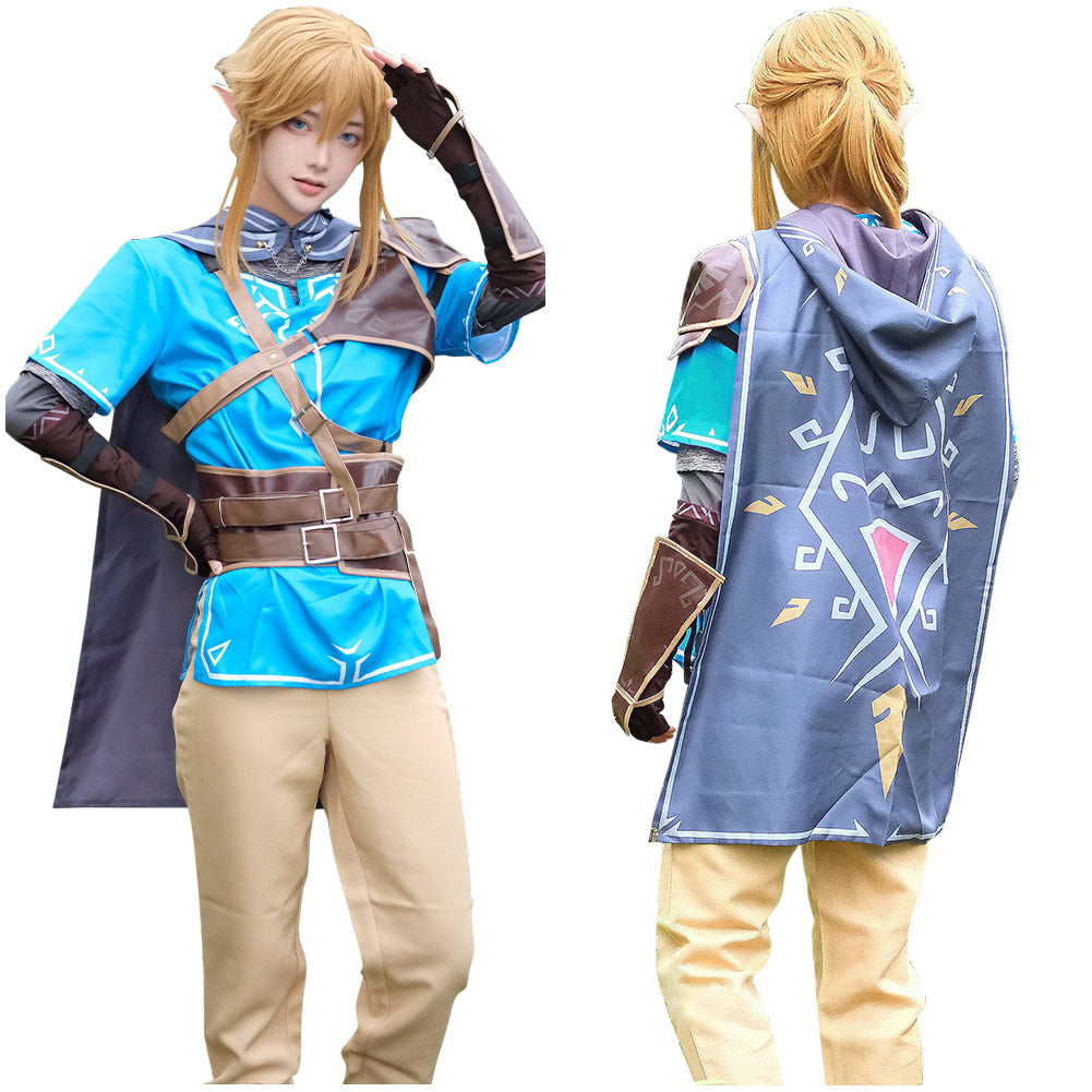 The Legend of Zelda: Tears of the Kingdom Link Kostüm Cosplay Karneval Outfits