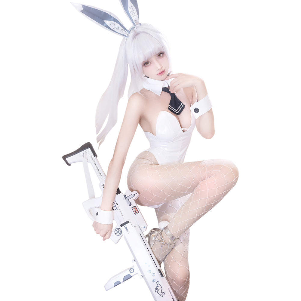 NIKKE The Goddess of Victory Blanc bunny girl Cosplay Kostüm Halloween Karneval Outfits