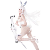 NIKKE The Goddess of Victory Blanc bunny girl Cosplay Kostüm Halloween Karneval Outfits
