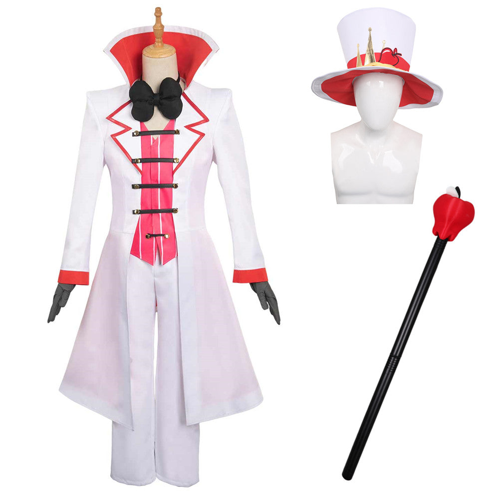 Hazbin Hotel Lucifer Kostüm SET Lucifer Morningstar Cosplay Outfits