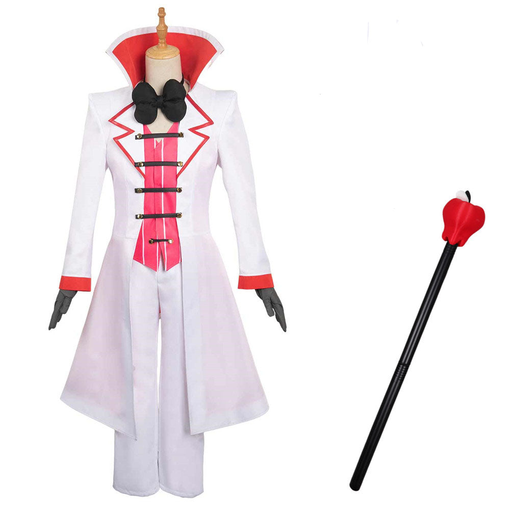 Hazbin Hotel Lucifer Kostüm SET Lucifer Morningstar Cosplay Outfits