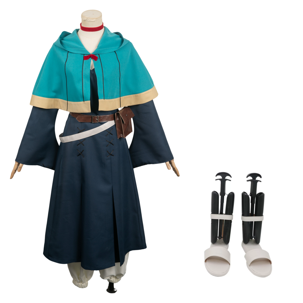 Delicious in Dungeon Marcille Cosplay Kostüm Halloween Karneval Outfits