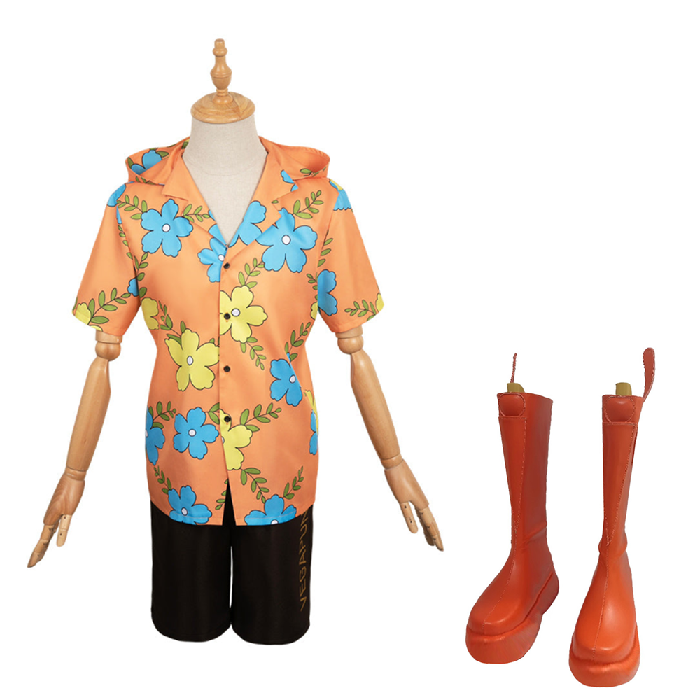 One Piece Sanji Kostüm Set Sommer Cosplay Outfits