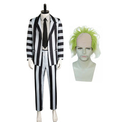 Beetlejuice 2 2024 Michael Keaton Cosplay Kostüm Outfits