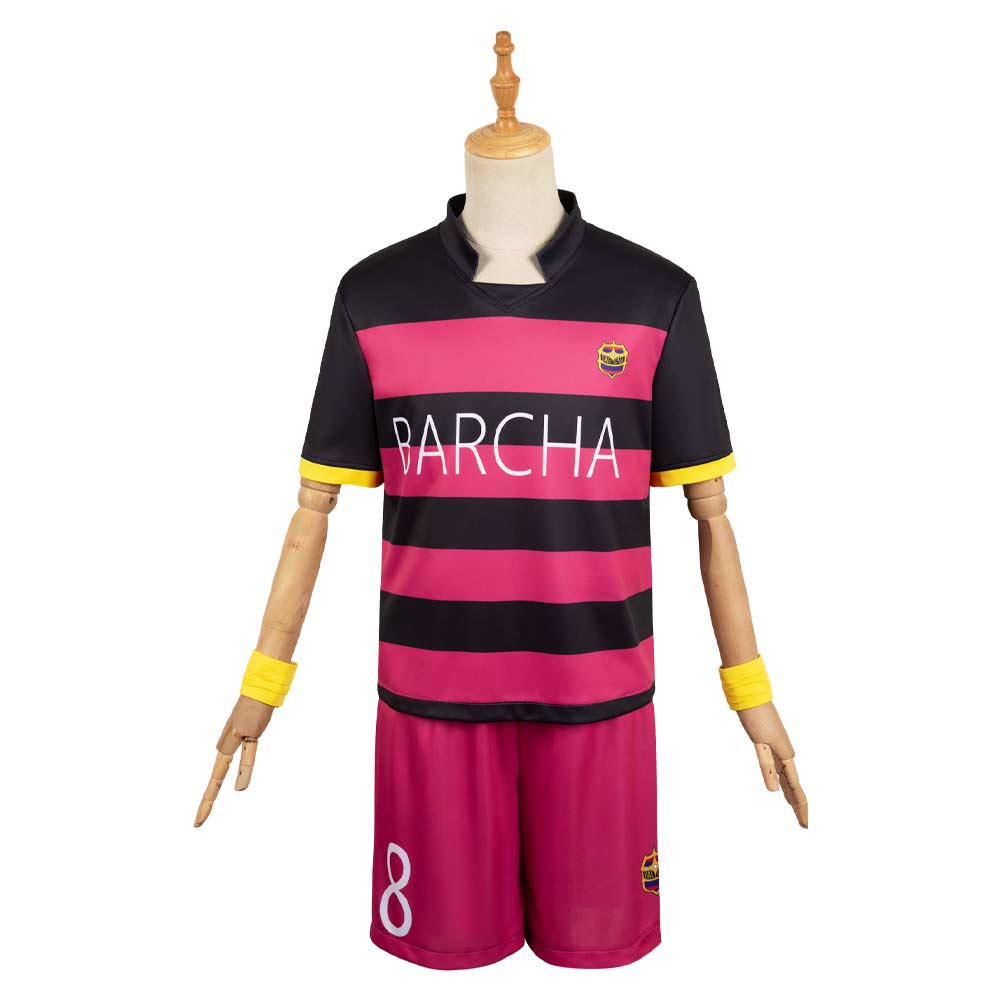 Sportbekleidung Blue Lock FC Barcha Meguru Bachira Uniform