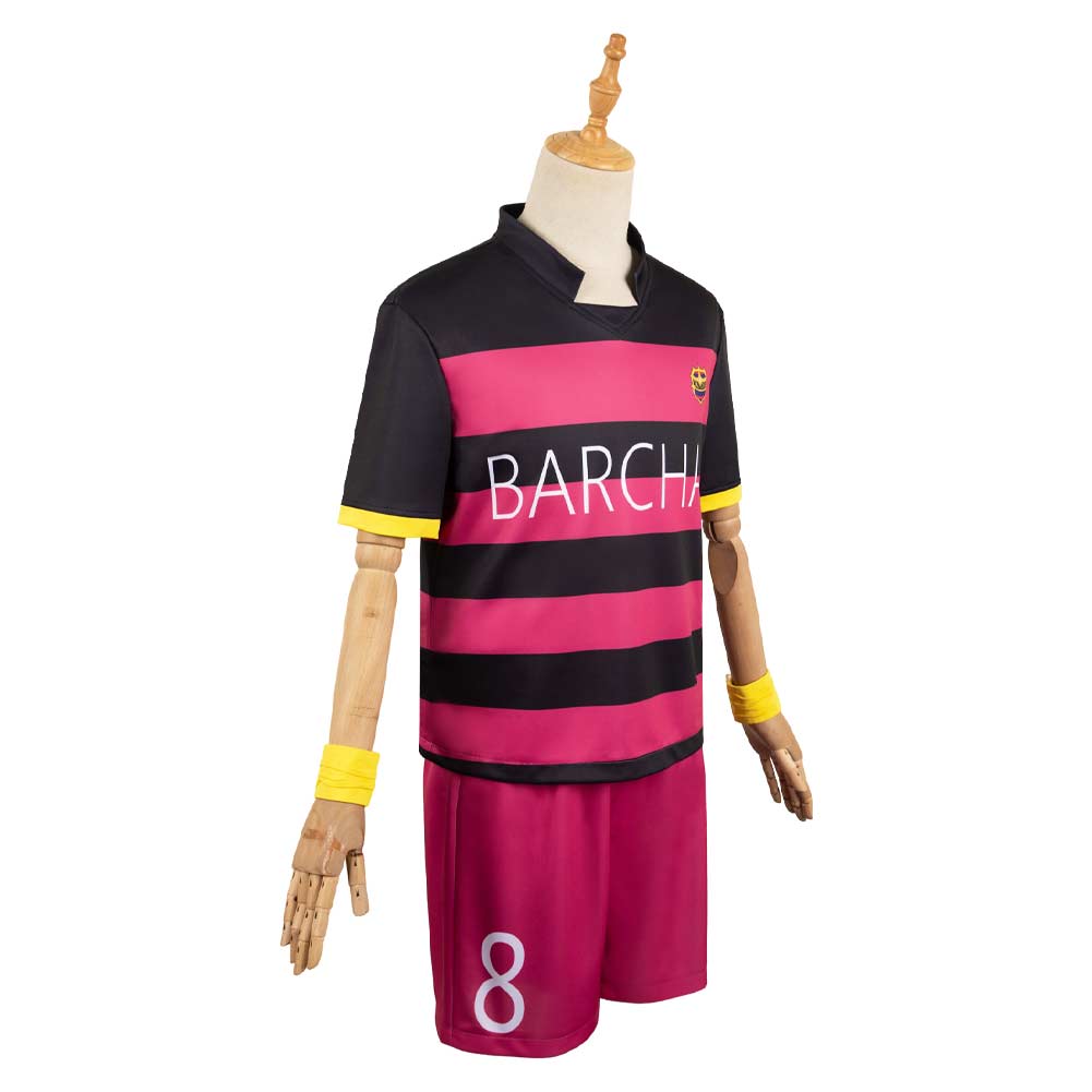 Sportbekleidung Blue Lock FC Barcha Meguru Bachira Uniform