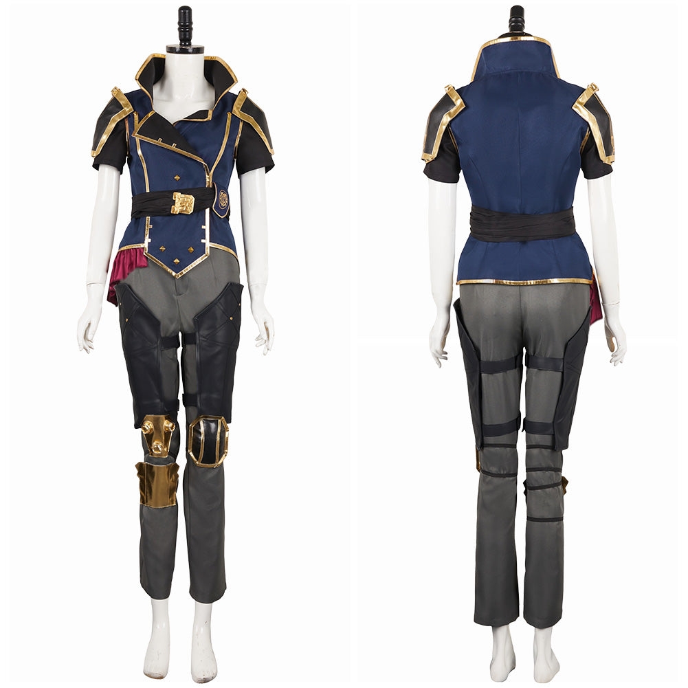 League of Legends Vi Cosplay Kostüme Halloween Karneval Outfits