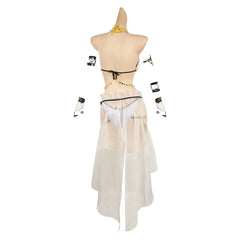 FF7 Final Fantasy Tifa Lockhart Sexy weiß Kostüm Cosplay Outfits