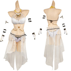 FF7 Final Fantasy Tifa Lockhart Sexy weiß Kostüm Cosplay Outfits