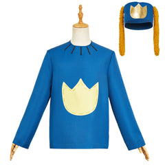 Dog Man unisex blau T-Shirts Cosplay Outfits