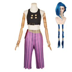 Jinx Kostüm Arcane: League of Legends(2024) Jinx Cosplay Outfits