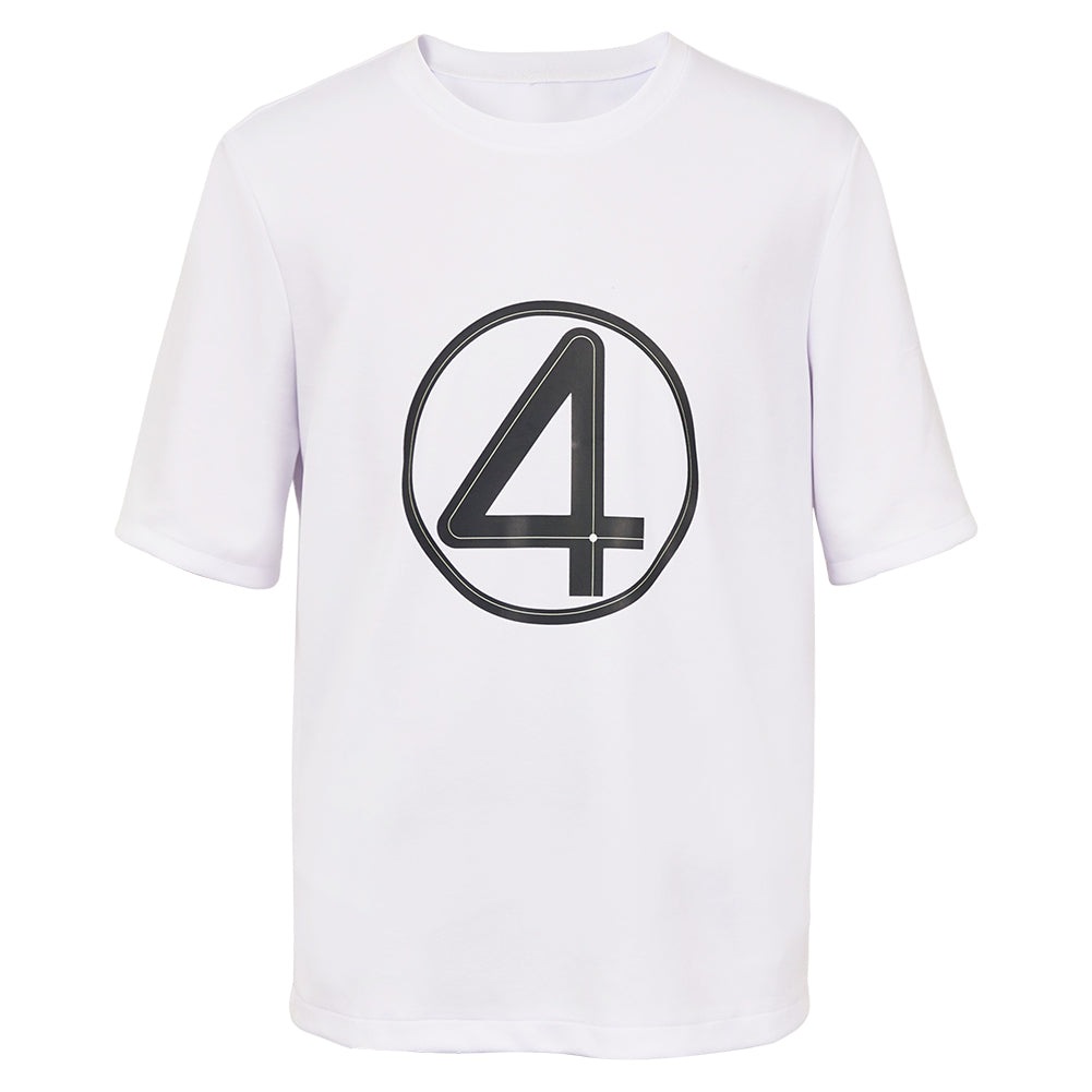 The Thing weiß T-Shirt  The Fantastic Four: First Steps Cosplay Outfits