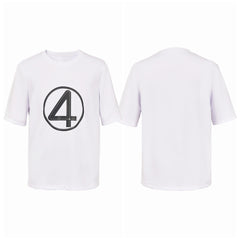 The Thing weiß T-Shirt  The Fantastic Four: First Steps Cosplay Outfits