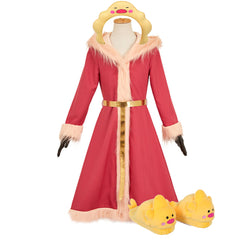 Lucifer Morningstar rosa Kostüm Set Hazbin Hotel 2 Lucifer Cosplay Outfits