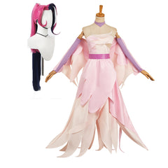 Velvette Hellaverse rosa Kostüm Hazbin Hotel Velvet Cosplay Outfit