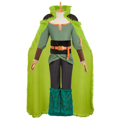 One Piece Elbaf Arc Roronoa Zoro grün Kostüm Pirate Hunter Zoro Cosplay Outfit