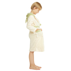 Yoda Jedi Öhre Fleece Badenmantel Jugendliche Kind Robe