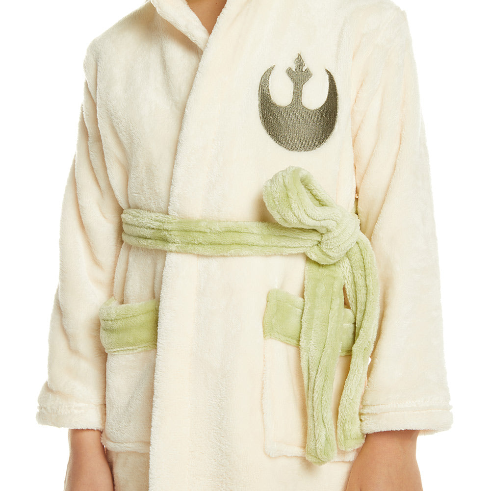 Yoda Jedi Öhre Fleece Badenmantel Jugendliche Kind Robe