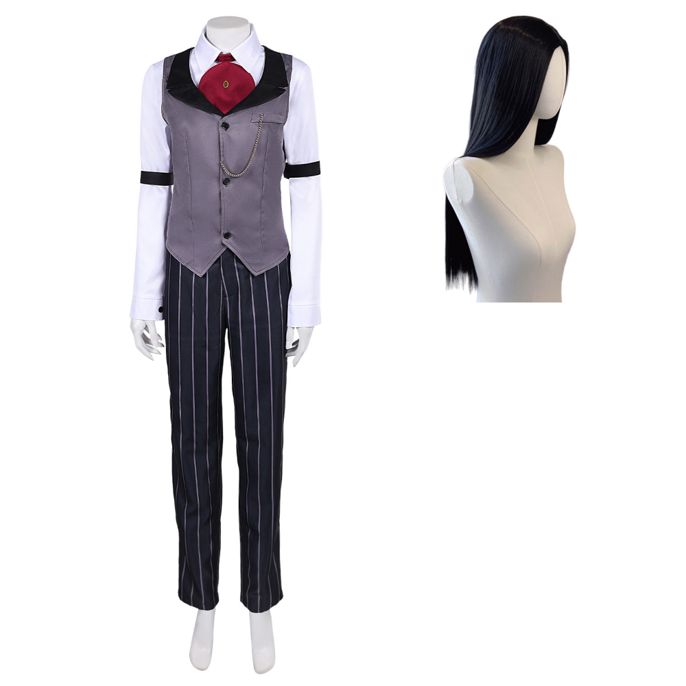 Hellaverse Sir Pentious Kostüm Set Hazbin Hotel Pendleton Cosplay Outfits