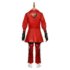 Mädchen Kinder Descendants 2024 Red Kostüm The Rise of Red Cosplay Outfits