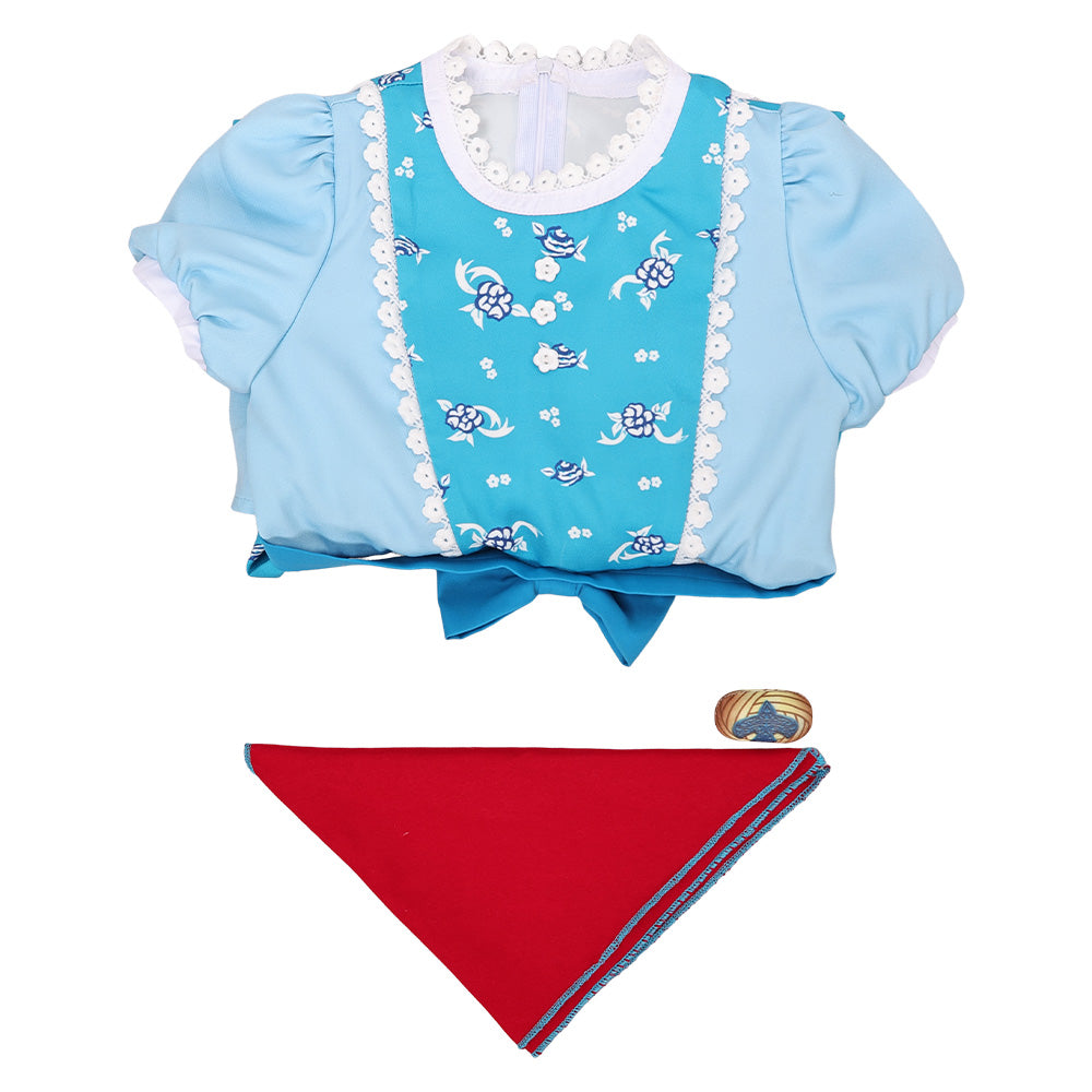 Holly Kleid Stranger Things Holly Wheeler Damen Cosplay Kostüm Set