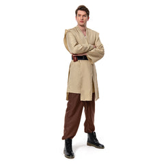 ST Tales Of The Jedi Qui-Gon jinn Cosplay Kostüm Halloween Karneval Outfits