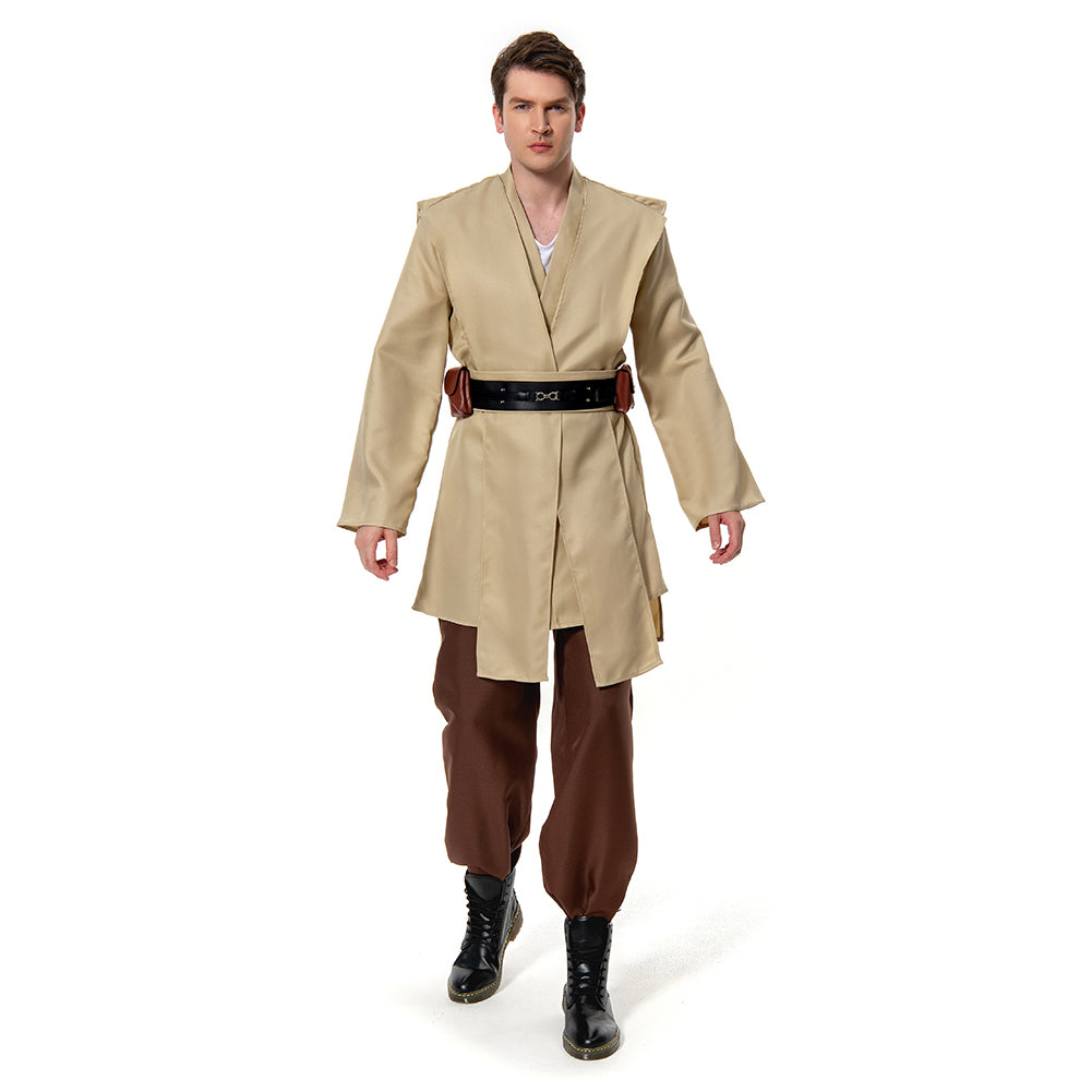 ST Tales Of The Jedi Qui-Gon jinn Cosplay Kostüm Halloween Karneval Outfits