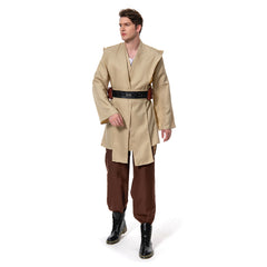 ST Tales Of The Jedi Qui-Gon jinn Cosplay Kostüm Halloween Karneval Outfits