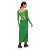 Shrek Prinzessin Fiona Kleid Cosplay Kostüm