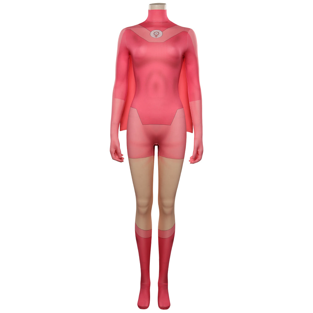 Invincible Atom Eve Cosplay Kostüme Halloween Karneval Outfits