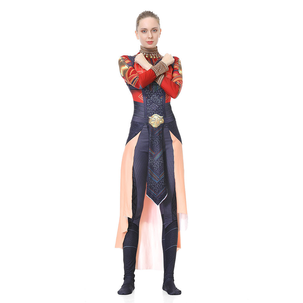 Black Panther: Wakanda Forever Okoye Cosplay Kostüm Outfits Halloween Karneval Jumpsuit