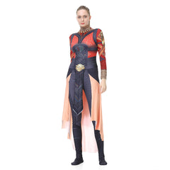 Black Panther: Wakanda Forever Okoye Cosplay Kostüm Outfits Halloween Karneval Jumpsuit